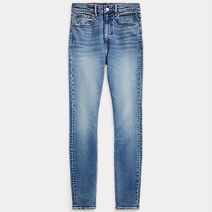 NWT Polo Ralph Lauren Tompkins High-Rise Super-Slim Jeans, Size 27